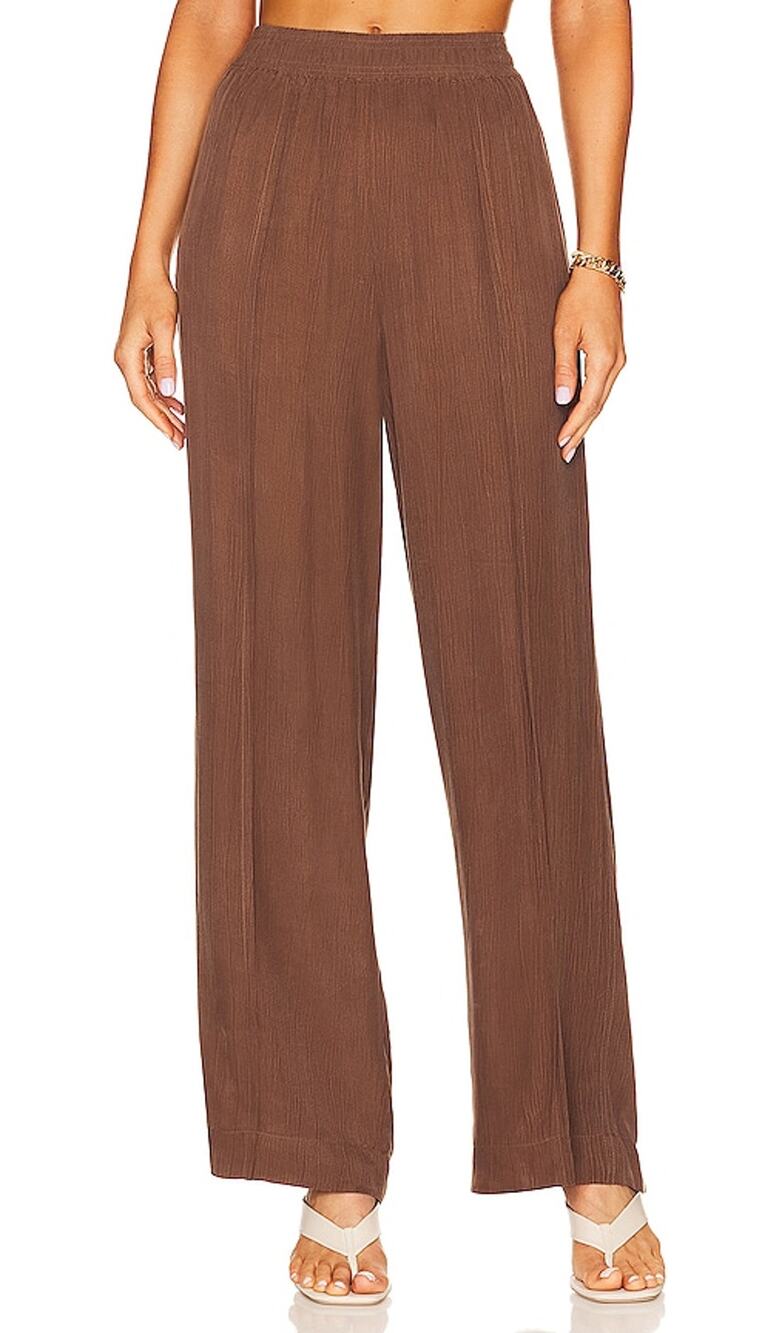 Sovere Textured Coffee Bean Identity Pants Size S